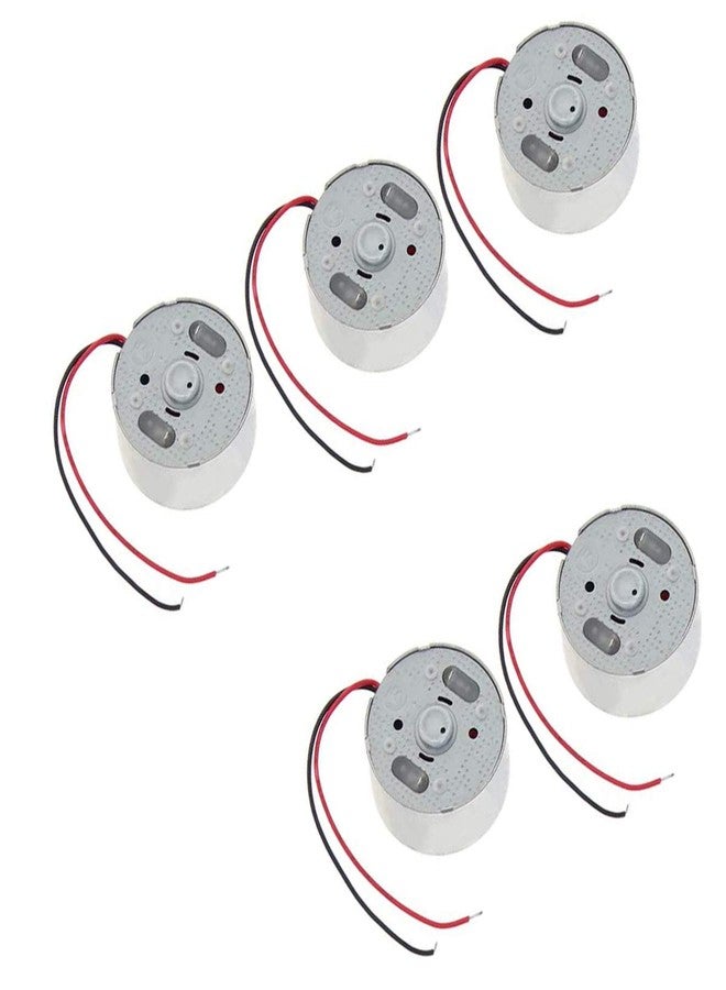 JING 5V 6000RPM Mini DC Motor RF300 Micro Moto for RC Boat Model Smart Cars DIY Toys - (5 PCS) - Image 2